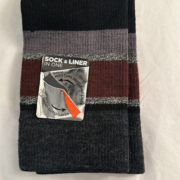 🥷🏿🥷🏿🥷🏿 Bundle 2 pairs of socks Wigwam Ultimax Tall Fusion Compression Fit - Picture 3 of 7